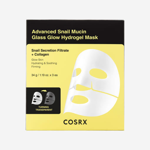 Transform Your Skin with COSRX Snail Mucin Hydrogel Mask - Glass Glow Experience - K-Beauty