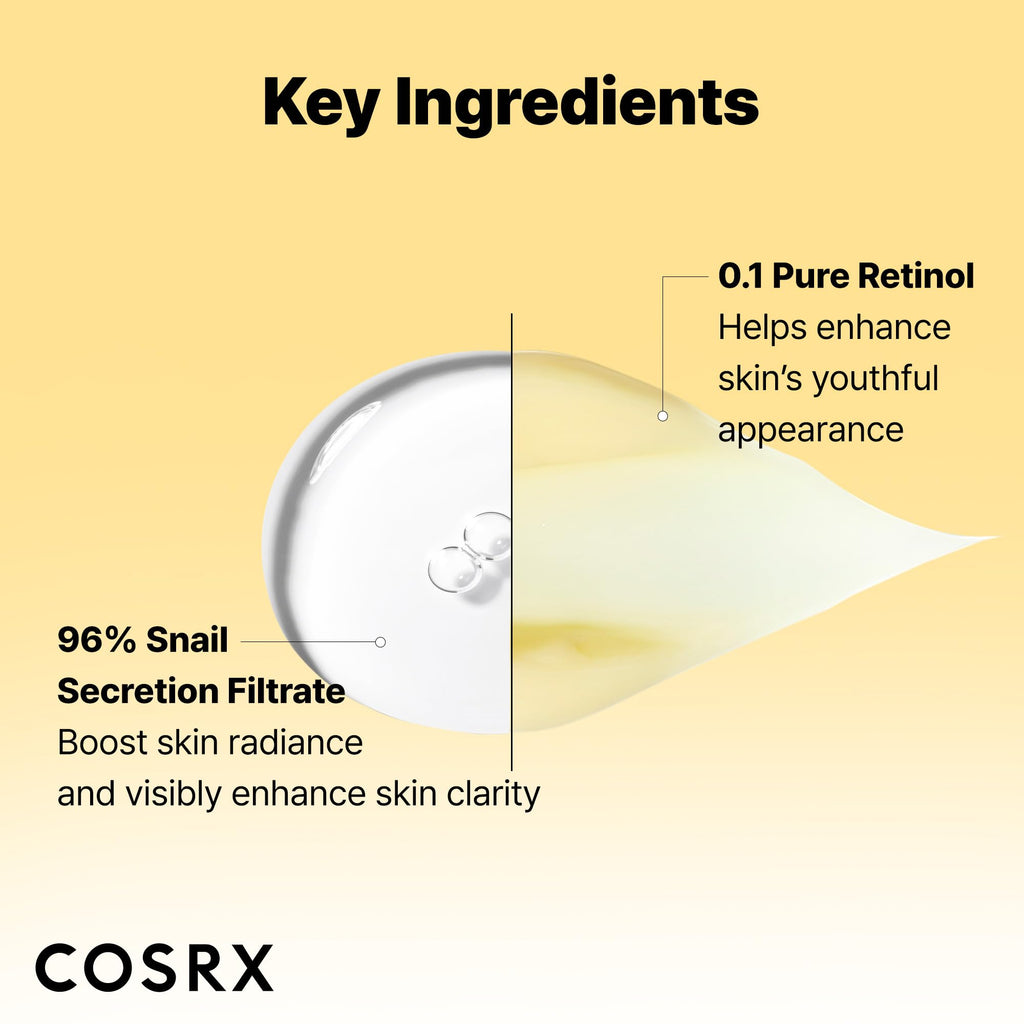 COSRX Snail Mucin 96% Repairing Serum, Hydrating Serum for Face with Snail Secretion Filtrate for Dull Skin & Fine Lines, 100ml, Korean Skin Care